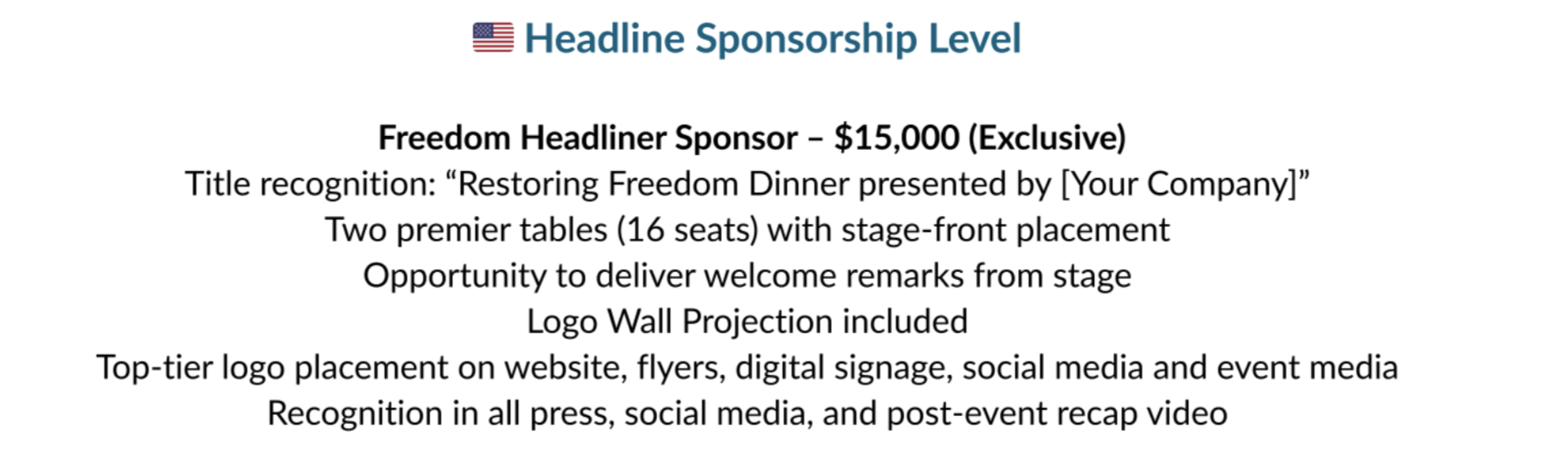 1.headliner